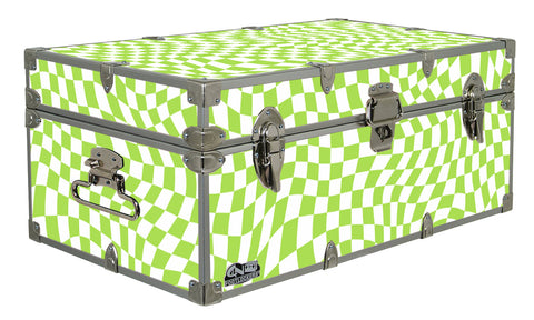 Designer Trunk - Fresh Checks - 32x18x13.5"