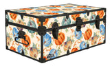 Designer Trunk - Painted Pumpkins - 32x18x13.5"