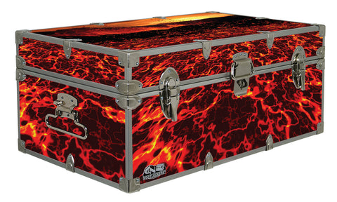 Designer Trunk - Volcanic Eruption - 32x18x13.5"|61061