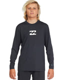 Billabong Boy's All Day Wave Loose Fit Long Sleeve Surf Tee