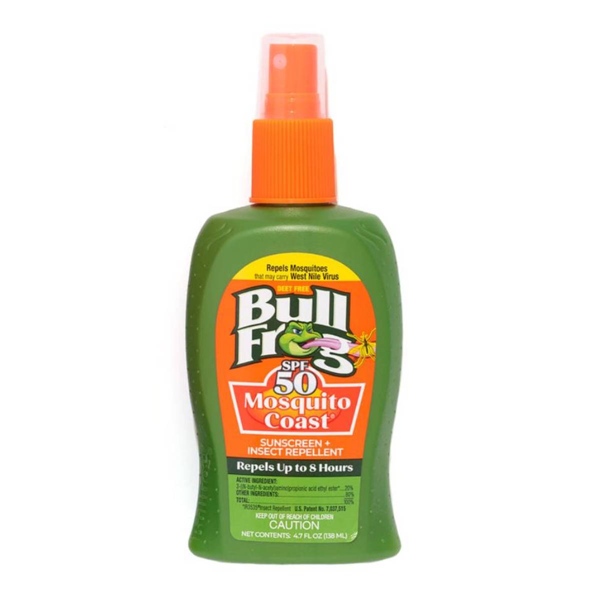 Bullfrog® Mosquito Coast Sunscreen and Insect Repellent Pump Spray