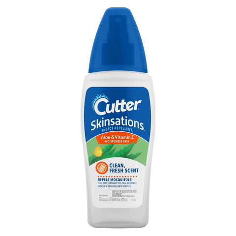 Cutter Skinsations Insect Repellent Pump Spray|10383