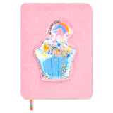 iScream Cupcake Rainbow Furry Journal