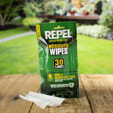 Repel® Insect Repellent 30% Deet Mosquito Wipes