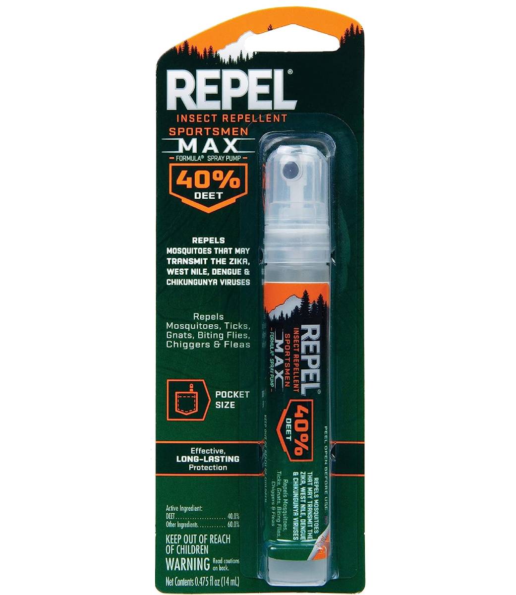 Repel Sportsmen Max Insect Repellent Pen-Size Pump Spray