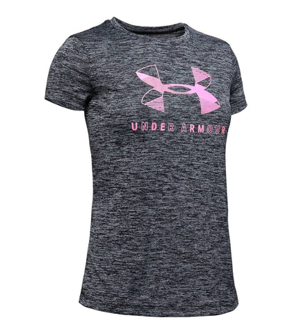 Under Armour Live Sportstyle Graphic Short-Sleeve T-Shirt for Ladies -  White/Dark Cyan/Breeze - XXL