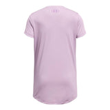 Under Armour Girls' UA Tech™ Print Fill Big Logo Short Sleeve Shirt