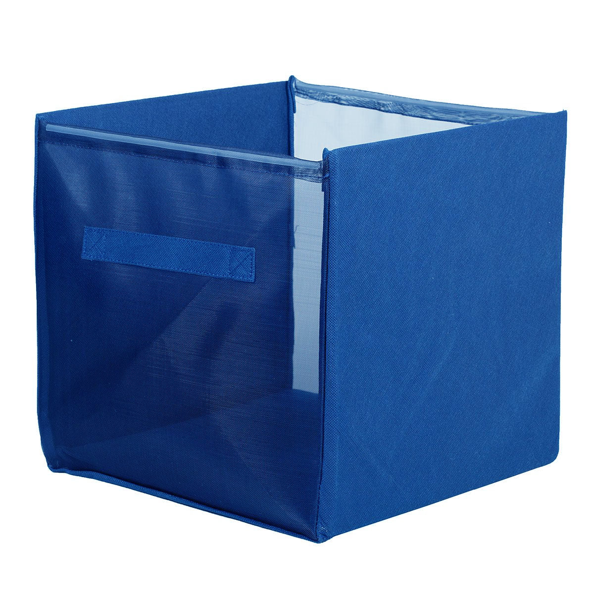 Innovative Home Creations Pop-Up Fabric Storage Cubes - L | Royal Blue