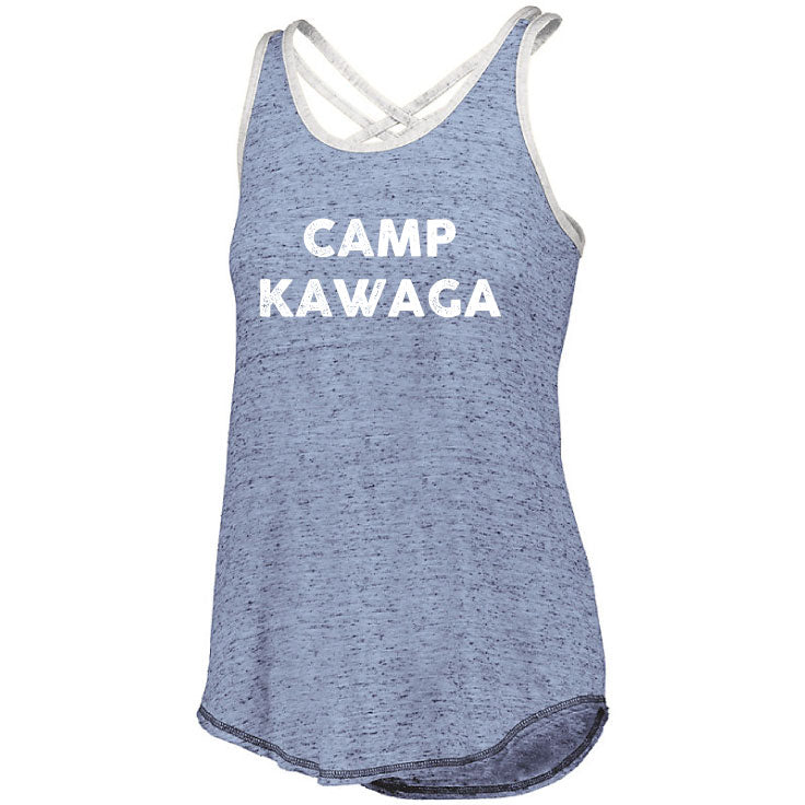 Camp Kawaga Ladies Ringer Tank