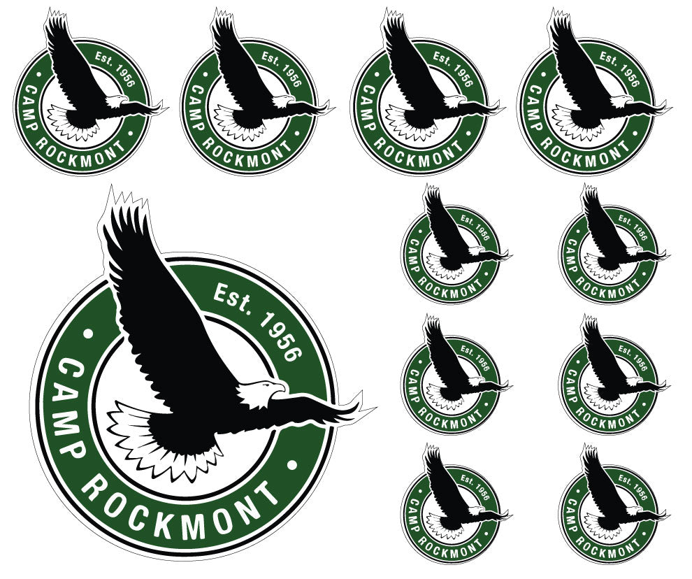 Camp Logo-Rockmont Decal Set 11-Pack
