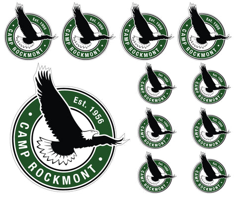 Camp Logo-Rockmont Decal Set 11-Pack