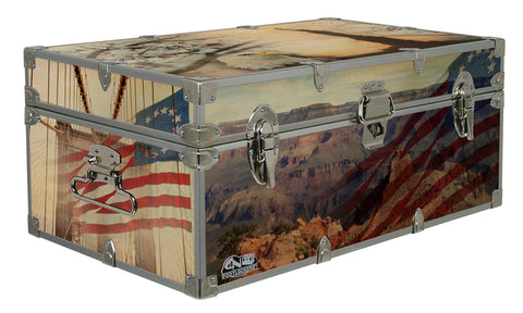 Designer Trunk - American Scenery - 32x18x13.5"|14108