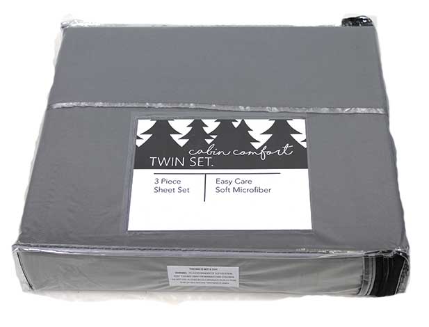 Cabin Comfort Twin XL Sheet Set