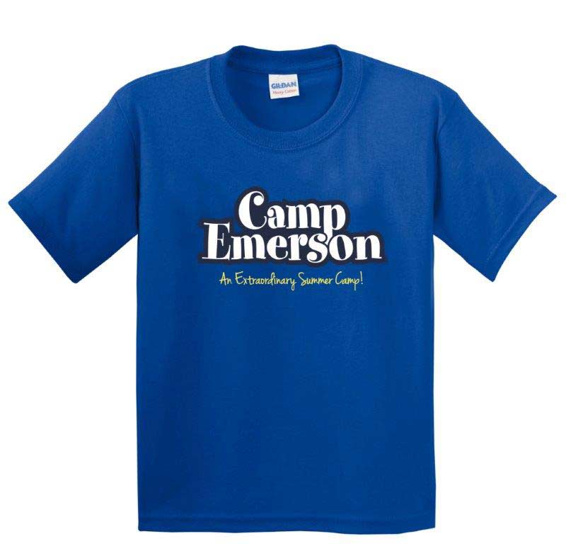 Official Camp Emerson Royal Tee