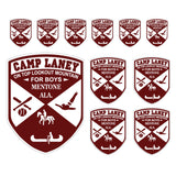 Camp Logo-Camp Laney Decal Set 11-Pack
