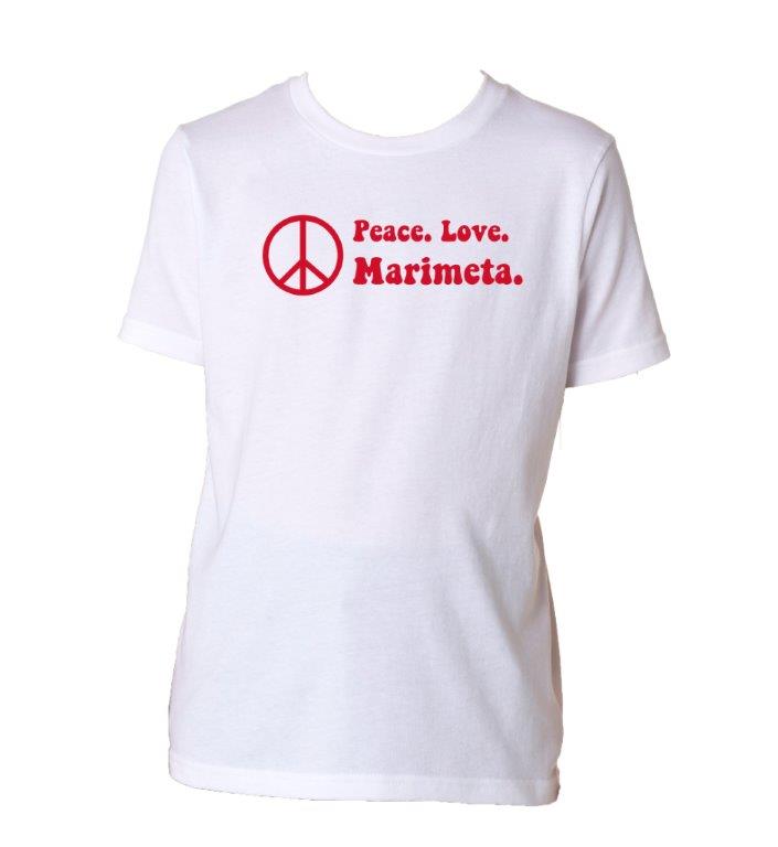 Peace. Love. Marimeta. Tee
