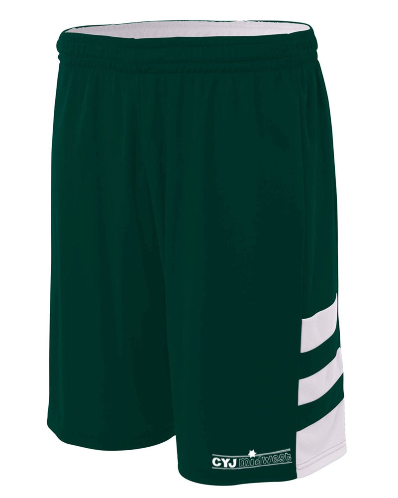 Camp Young Judaea Midwest Reversible Basketball Shorts