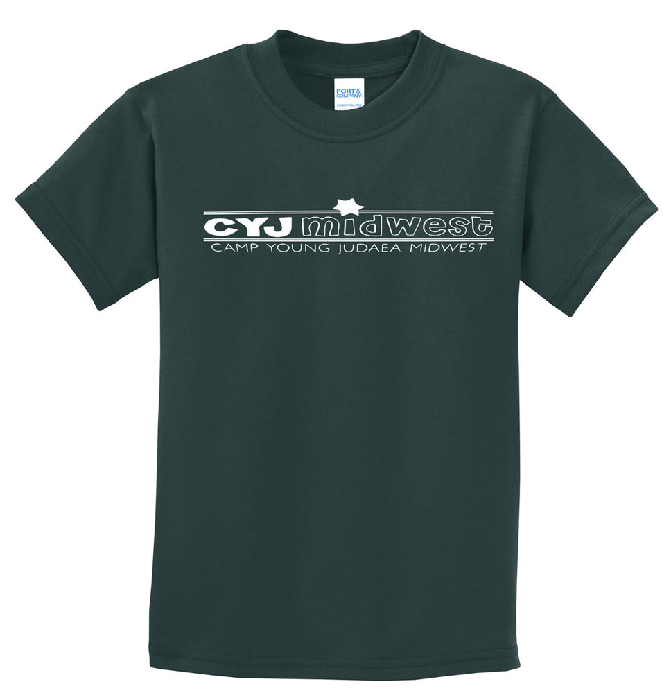 Camp Young Judaea Midwest Logo Tee