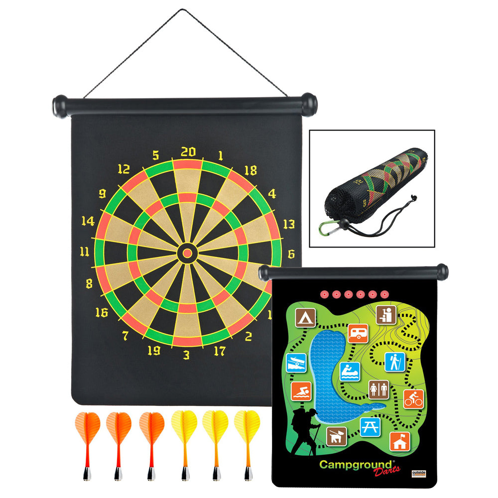 Outside Inside™ Roll-Up Magnetic Darts
