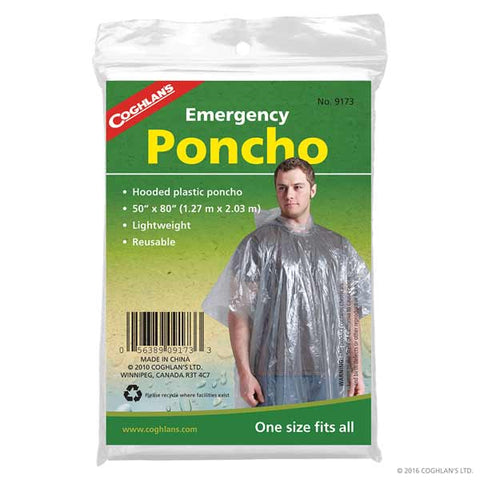 Coghlans® Adult Emergency Poncho