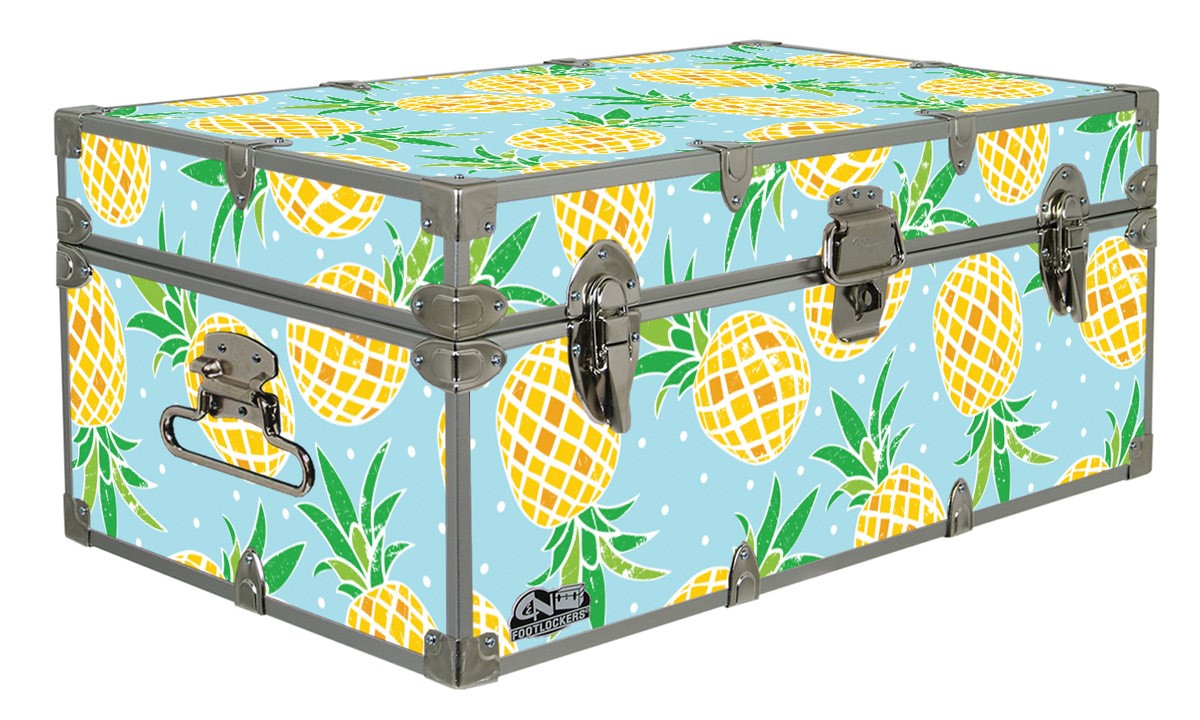 Designer Trunk - Pineapples-A-Plenty - 32x18x13.5"