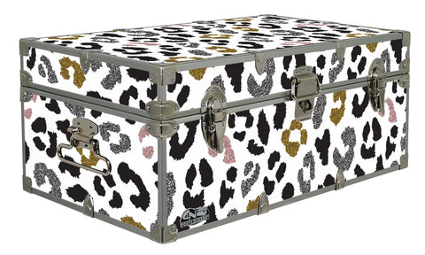 Designer Trunk - Glitter Cheetah - 32x18x13.5"|71402