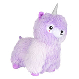 iScream Purple Llama Furry Stuffed Animal
