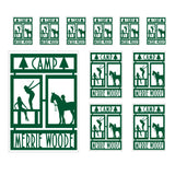Camp Logo-Camp Merrie-Woode Decal Set 11-Pack