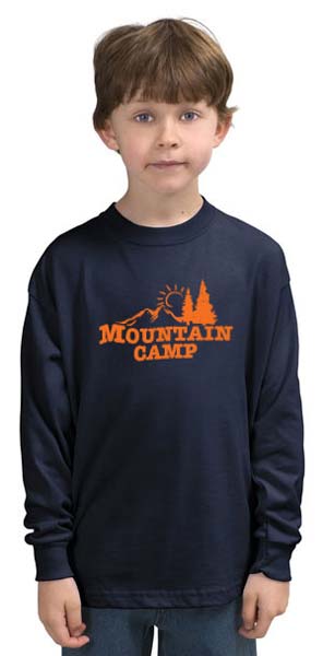 Mountain Camp Logo Long Sleeve