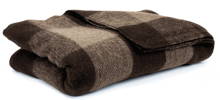 Plaid online wool blanket