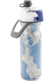 o2Cool Mist N Sip Water Bottle 20 Oz Camo Blue - Office Depot