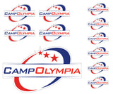 Camp Logo-Olympia Decal Set 11-Pack