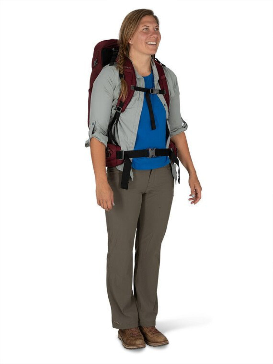 Osprey Women's Viva 45 Backpack - Tunnel Vision Grey Osprey Women's Viva 45 Backpack - Tunnel Vision Grey