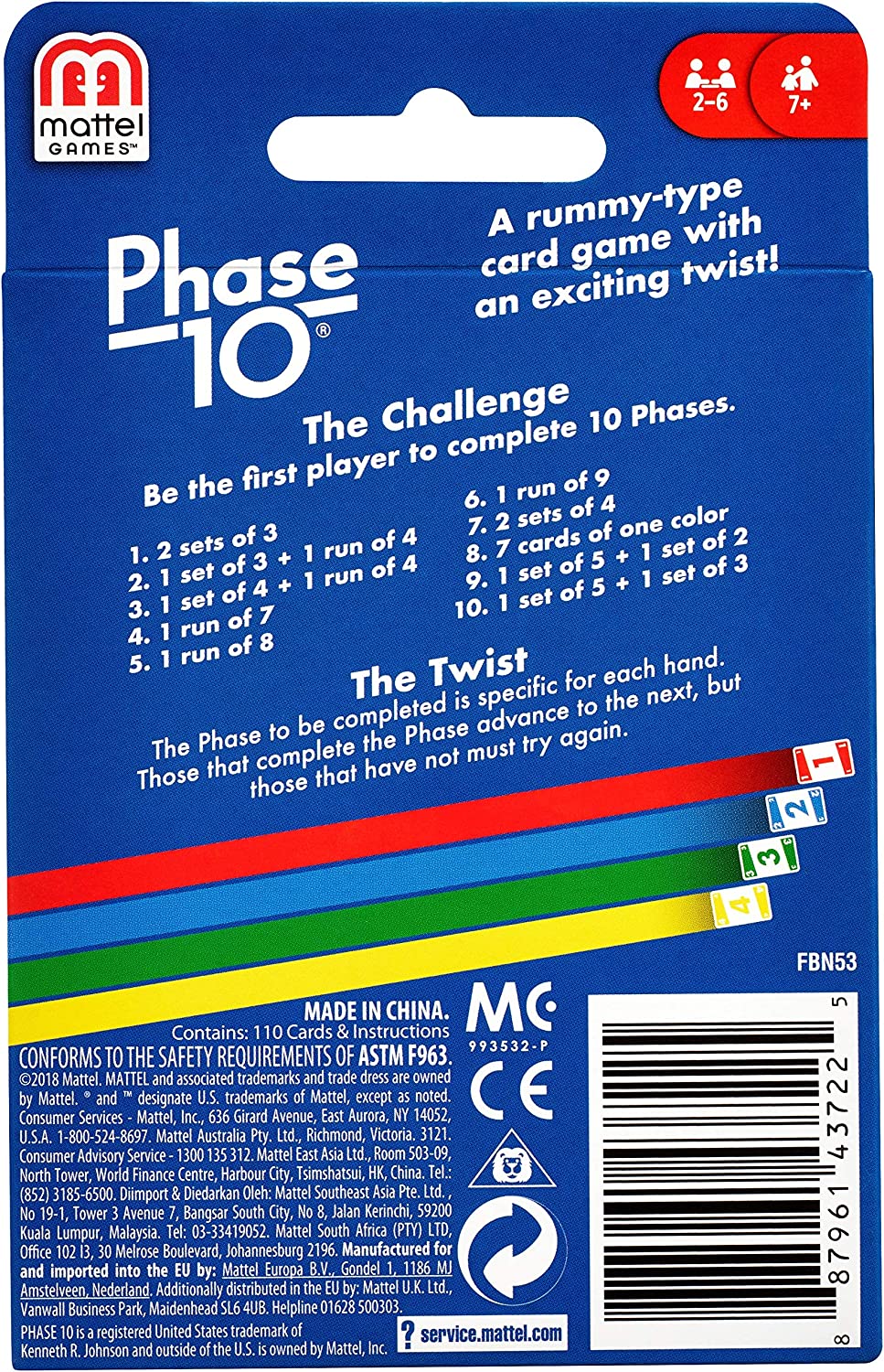 Phase 10 Sticker Phase 10®