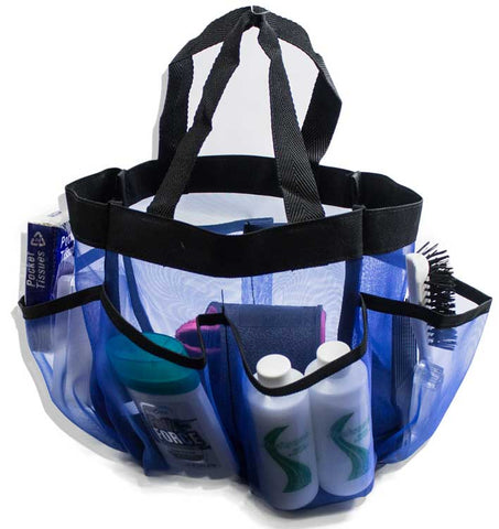 Mesh Shower Caddy Tote, 7 Pockets