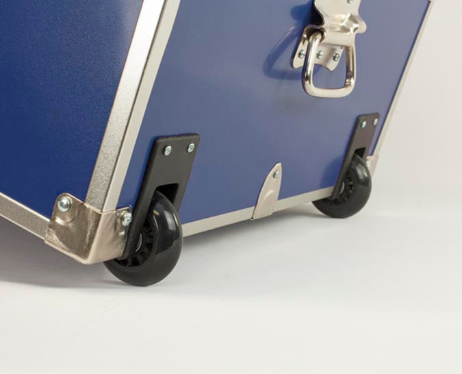 Recessed Wheels for your camp trunk