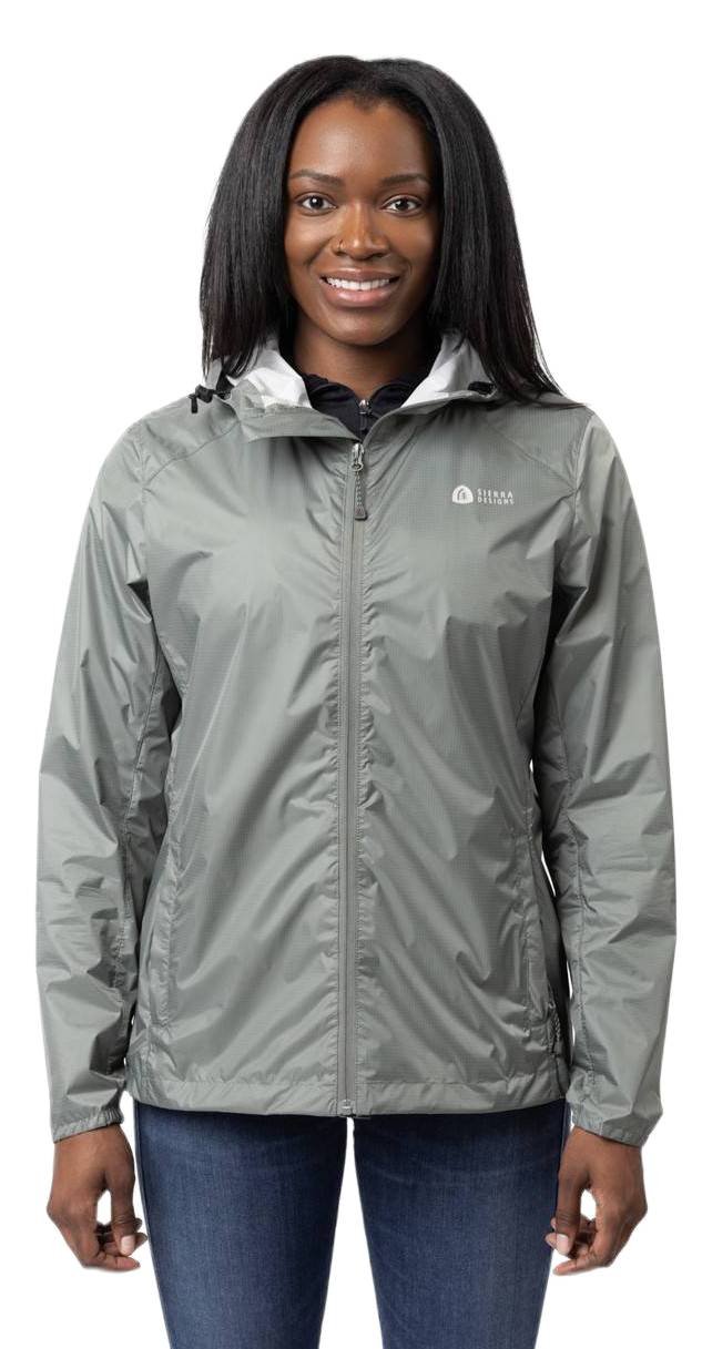 Sierra Designs Microlight 2.0 Rain Jacket - Women's Agave Green, S