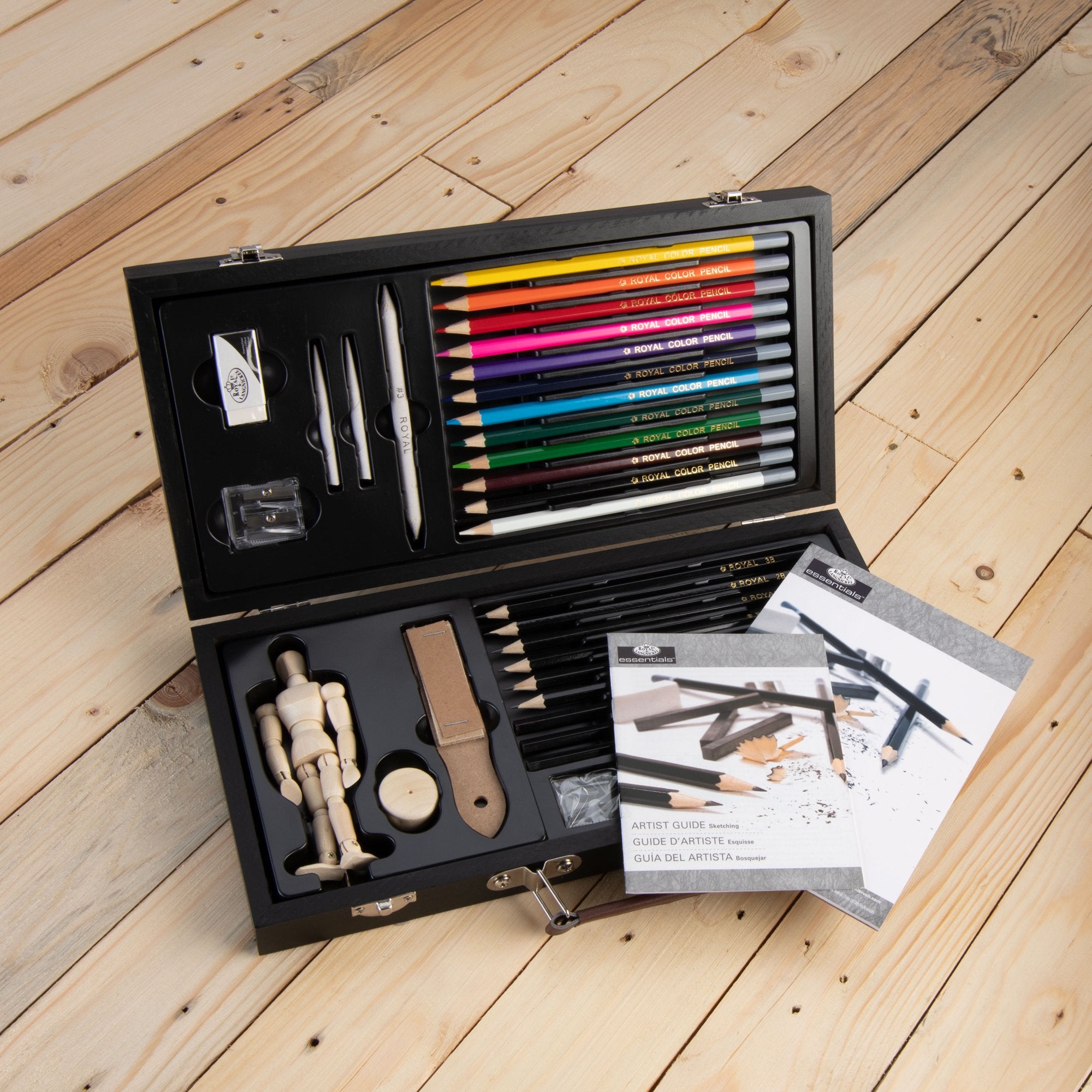 Easy Drawing Set Sketch & Draw Beginners 32-Piece Art Set