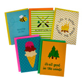 Summer Camp Greeting Cards for Boys, Girls, and Parents