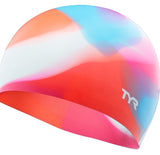 TYR Tie Dye Silicone Youth Swim Cap