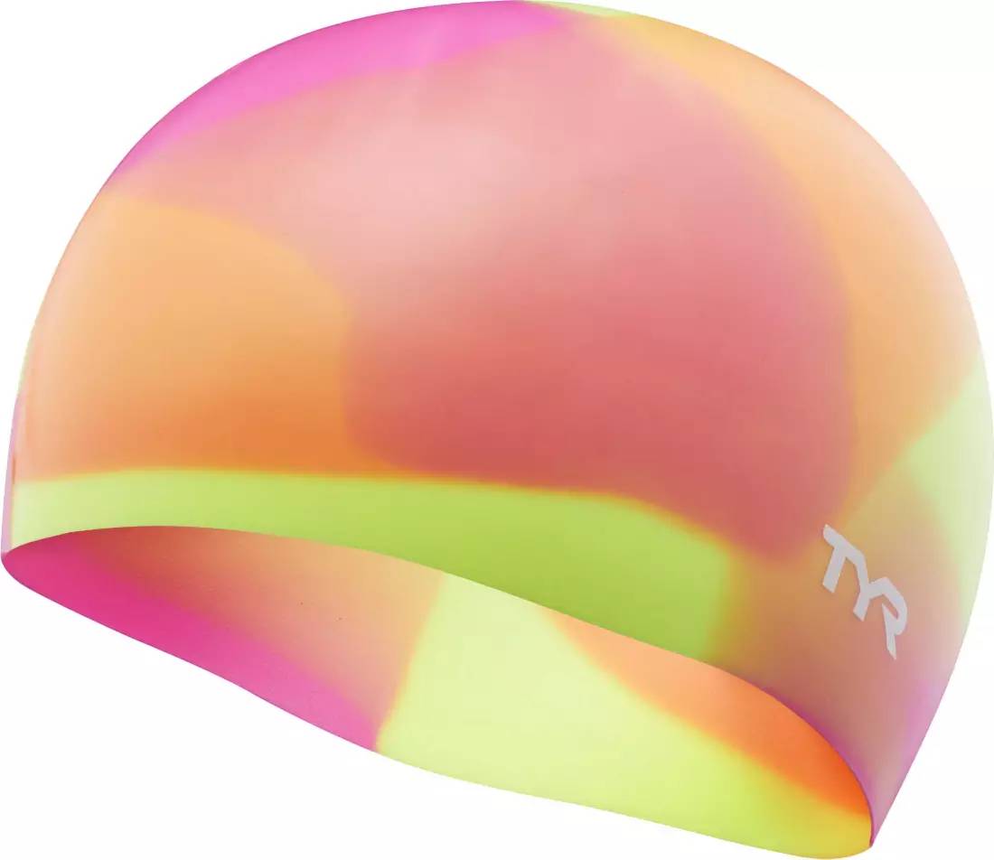 TYR Tie Dye Silicone Youth Swim Cap