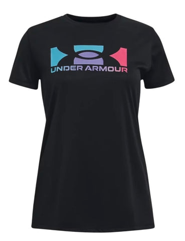 Under Armour Girls' Tech™ Box Logo Short Sleeve Shirt