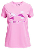 Under Armour Girls’ Tech Graphic Big Logo Short Sleeve T-Shirt