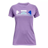 Under Armour Girls' Tech Box Logo Short Sleeve Shirt